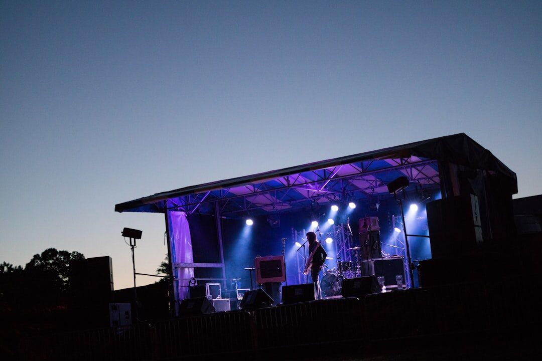 live performance on small stage